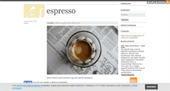 Desktop Screenshot of espresso.blog.hu