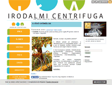 Tablet Screenshot of centrifuga.blog.hu