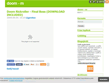 Tablet Screenshot of doom-s.blog.hu