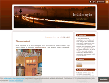 Tablet Screenshot of indiannyar.blog.hu