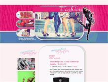 Tablet Screenshot of fashion.blog.cz