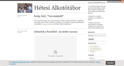 Desktop Screenshot of hetes09.blog.hu