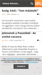 Mobile Screenshot of hetes09.blog.hu