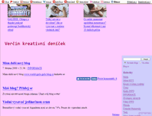 Tablet Screenshot of kreativ-moda.blog.cz