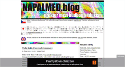 Desktop Screenshot of napalmed.blog.cz