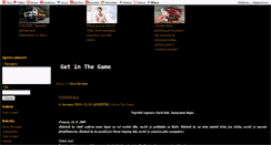 Desktop Screenshot of getinthegame.blog.cz