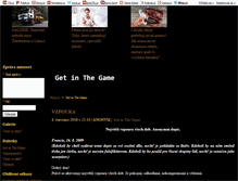 Tablet Screenshot of getinthegame.blog.cz
