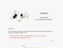 Tablet Screenshot of clamor.blog.cz