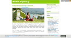 Desktop Screenshot of mindentkapni.blog.hu