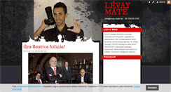 Desktop Screenshot of levaymate.blog.hu