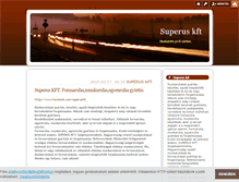 Tablet Screenshot of gszk-kft.blog.hu
