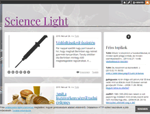 Tablet Screenshot of lightscience.blog.hu