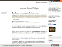Tablet Screenshot of borhuto.blog.hu