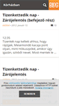 Mobile Screenshot of korhazban.blog.hu