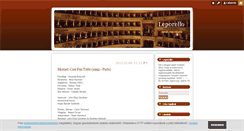 Desktop Screenshot of leporello.blog.hu