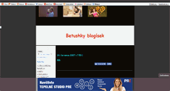Desktop Screenshot of betynkaa.blog.cz
