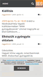 Mobile Screenshot of hegyelimimi.blog.hu