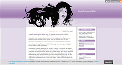 Desktop Screenshot of koraifelismeres.blog.hu