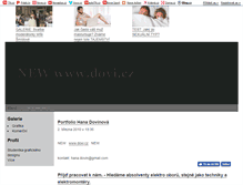 Tablet Screenshot of dovi.blog.cz