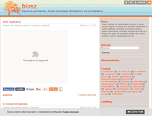 Tablet Screenshot of biosz.blog.hu
