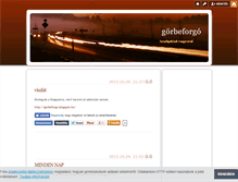 Tablet Screenshot of gorbeforgo.blog.hu