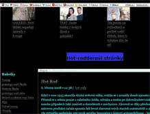 Tablet Screenshot of hot-rodder.blog.cz
