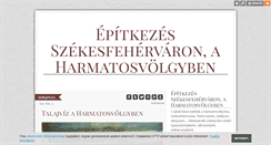 Desktop Screenshot of harmatosvolgy.blog.hu