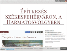Tablet Screenshot of harmatosvolgy.blog.hu
