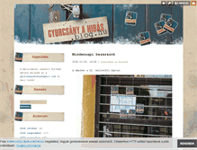 Tablet Screenshot of gyurcsanyahibas.blog.hu