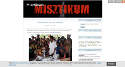 Desktop Screenshot of mystic.blog.hu