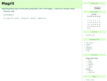 Tablet Screenshot of magrit.blog.rs