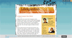 Desktop Screenshot of lelekgardrob.blog.hu