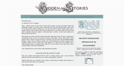 Desktop Screenshot of hidden-stories.blog.cz