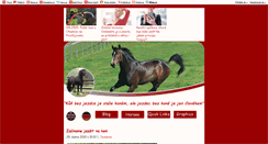 Desktop Screenshot of moncheval.blog.cz