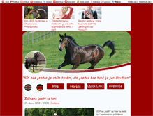 Tablet Screenshot of moncheval.blog.cz