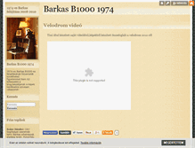 Tablet Screenshot of barkas1000.blog.hu