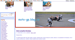 Desktop Screenshot of moto-gp.blog.cz