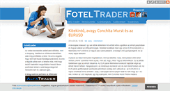 Desktop Screenshot of foteltrader.blog.hu
