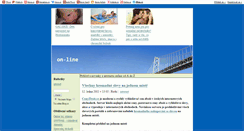 Desktop Screenshot of on-line.blog.cz