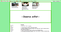 Desktop Screenshot of inzercezvirat.blog.cz