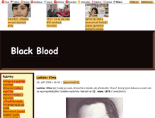 Tablet Screenshot of black-blood.blog.cz