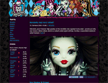 Tablet Screenshot of monsterhigh.blog.cz