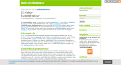 Desktop Screenshot of nabukodonozor.blog.hu