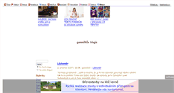 Desktop Screenshot of gummilek.blog.cz