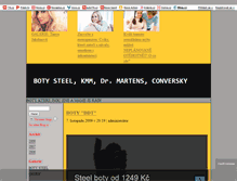 Tablet Screenshot of boty-steel.blog.cz