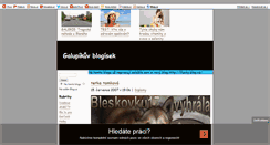 Desktop Screenshot of galupicek.blog.cz