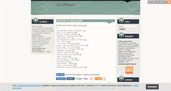Desktop Screenshot of djofftopic.blog.hu
