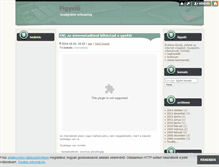 Tablet Screenshot of figyelo.blog.hu