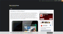 Desktop Screenshot of bestandroid.blog.hu