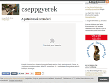 Tablet Screenshot of cseppgyerek.blog.hu